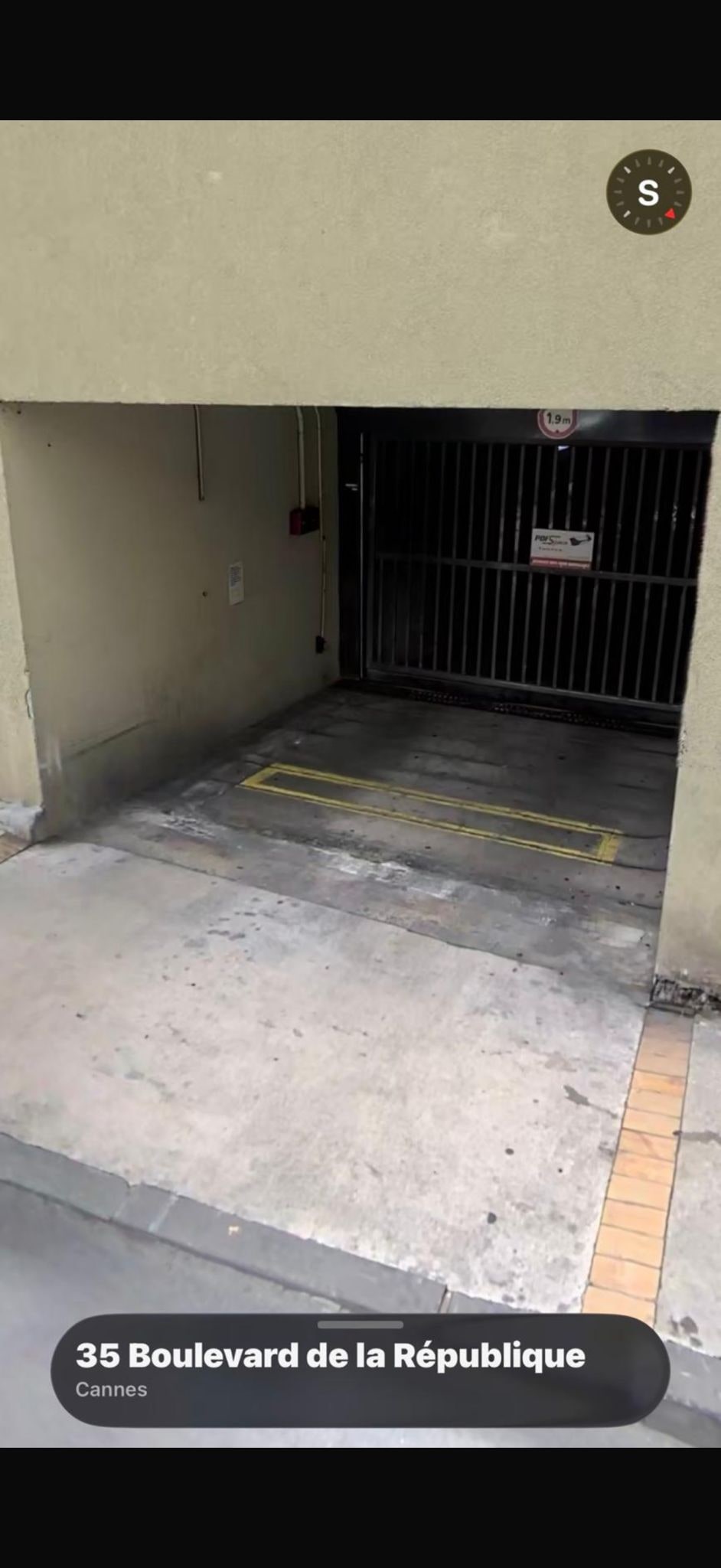 Places de parking en sous terrain - CANNES CENTRE