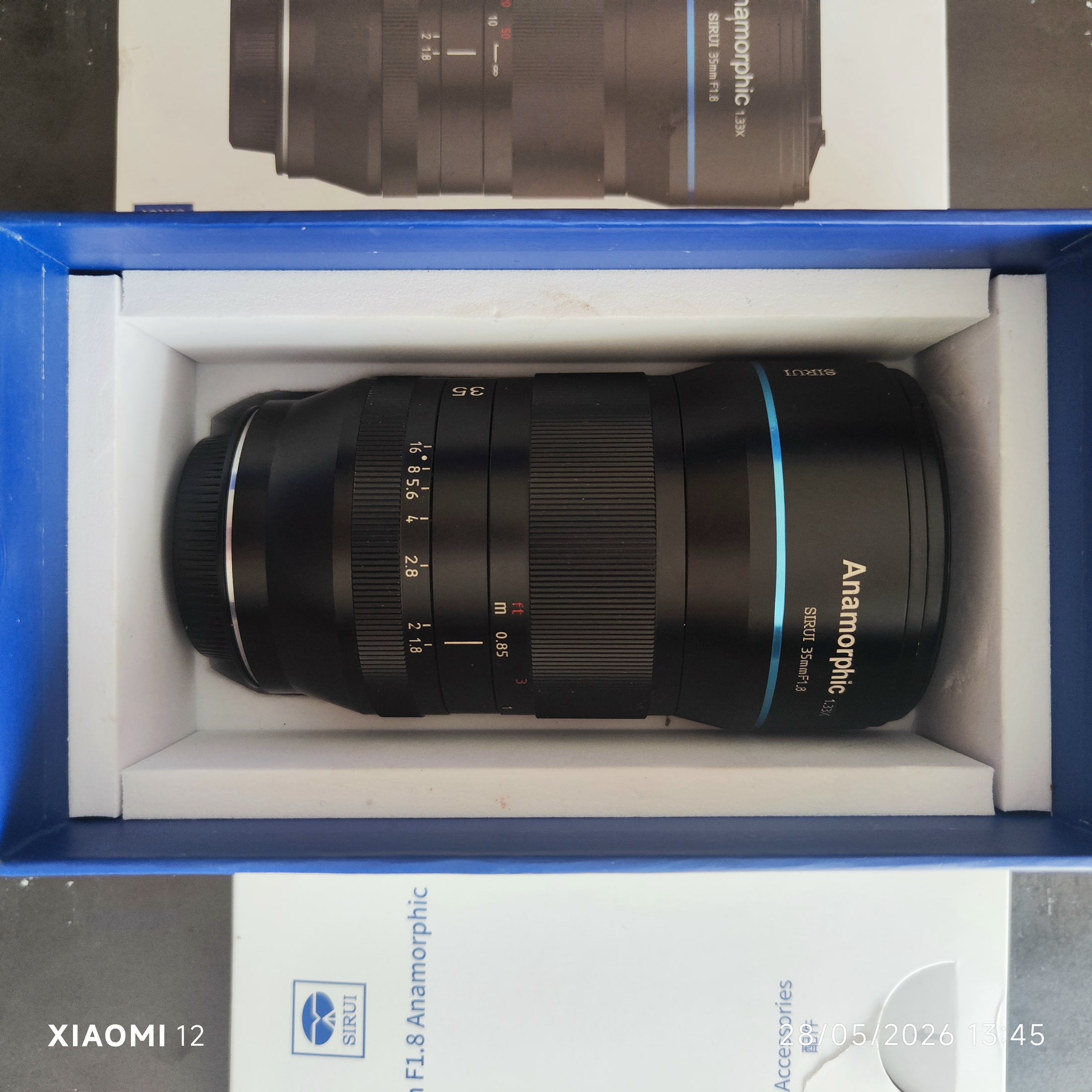 Sirui Anamorphic 35MM 1x33