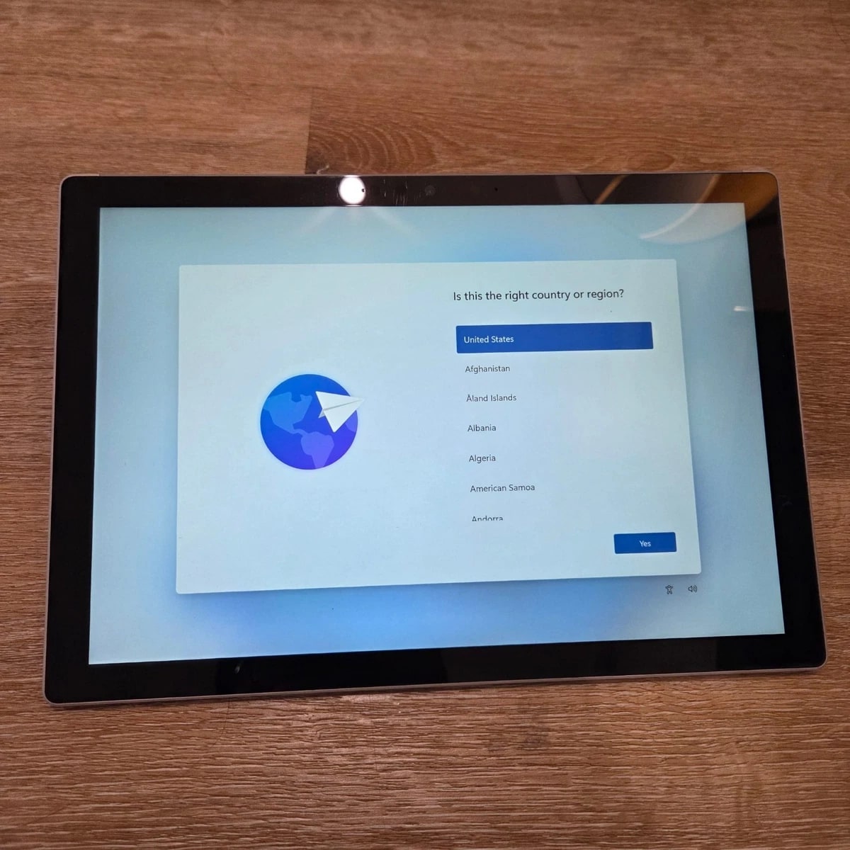 Tablette Microsoft