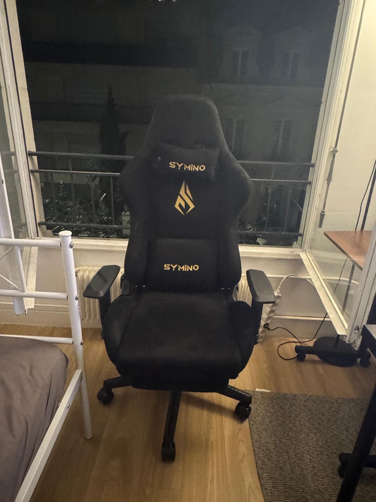 Chaise Gaming SYMINO ergonomique – Très bon état