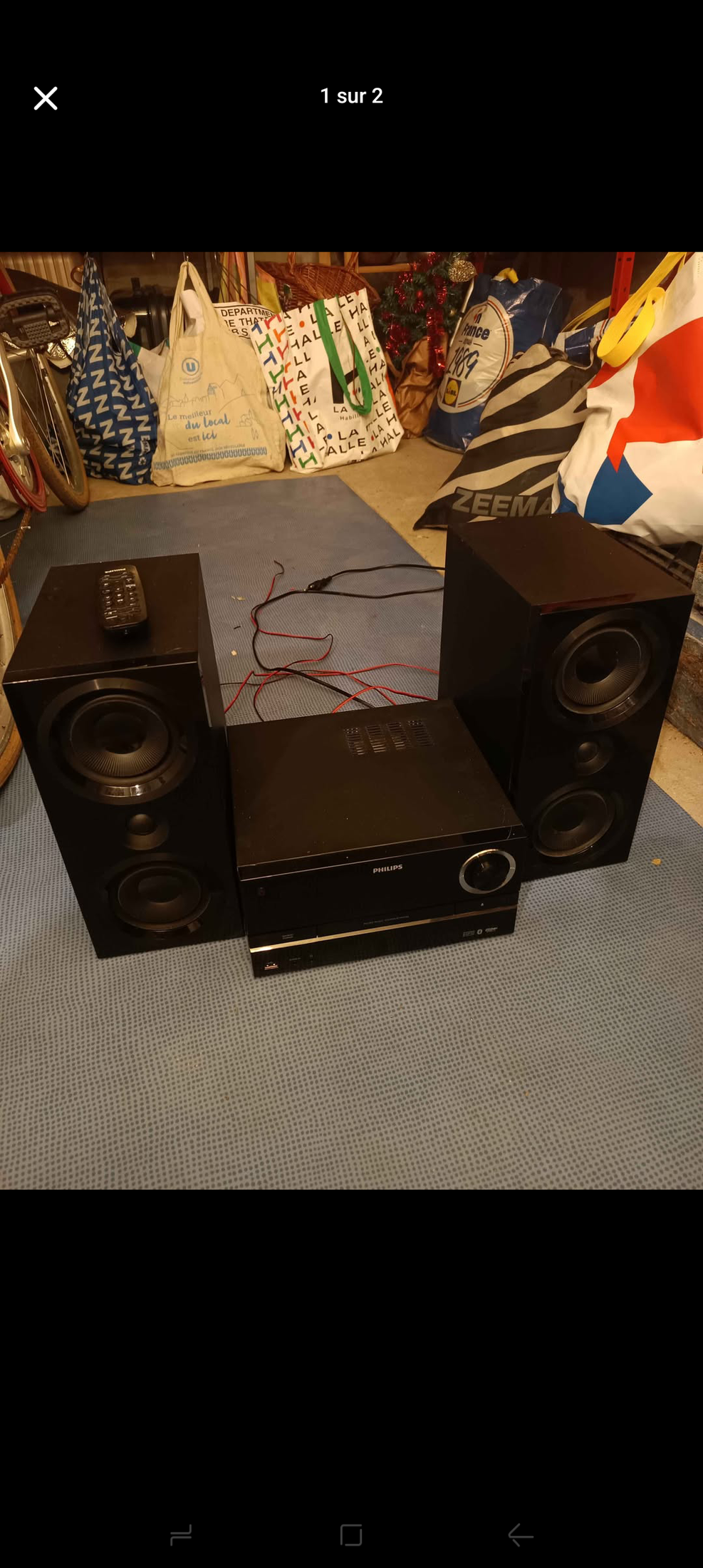 Enceintes audio