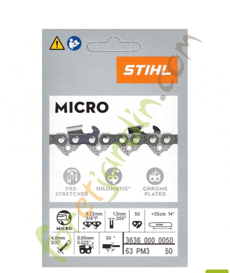 Chaine tronconneuse 35 CM Stihl 3636-000-0050